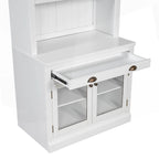 Versatile Tall Bookshelf with LED Lighting and Multiple Storage Options for Home