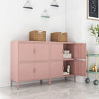 Versatile Metal Storage Locker for Home and Office, Meeting Various Storage Demands