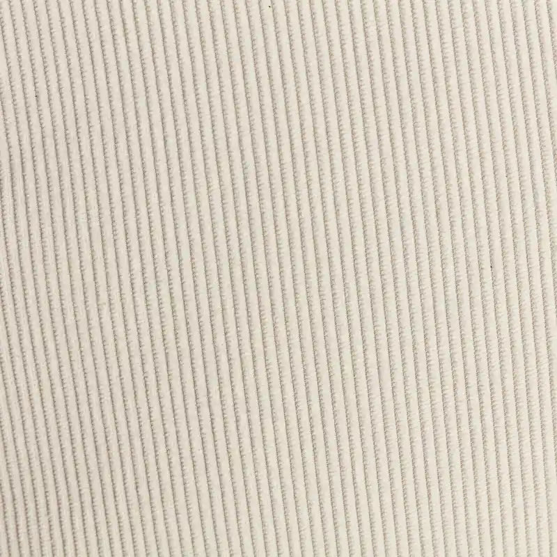 Orange+Beige Modern Corduroy Upholstered Rocker Recliner with Footrest and PU Leather Leg for Living Room, Bedroom