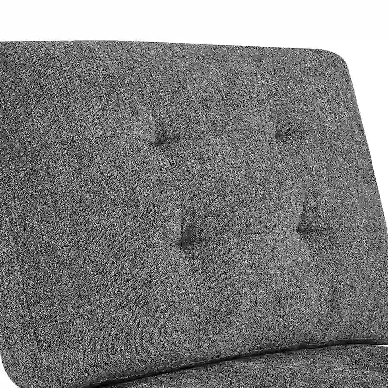 Grey 116  L-Shaped 6-Seat Sofa with Chairs and Storage