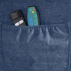 Blue Power Lift Recliner with Heat, Massage & USB Ports