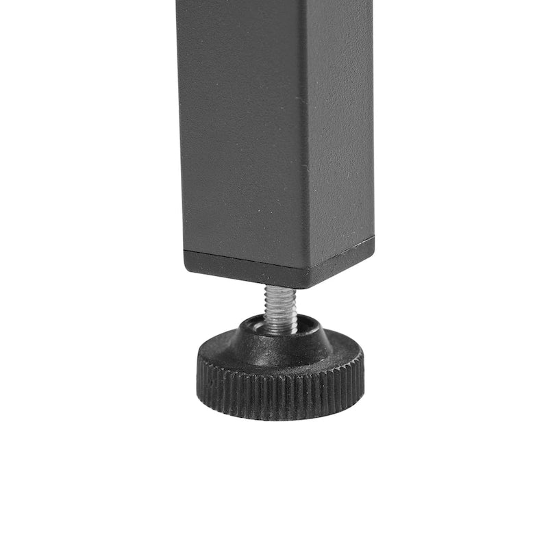 Rustic Style 5-Piece Dining Set with Rectangular Table and 4 High Stools Dining Chairs