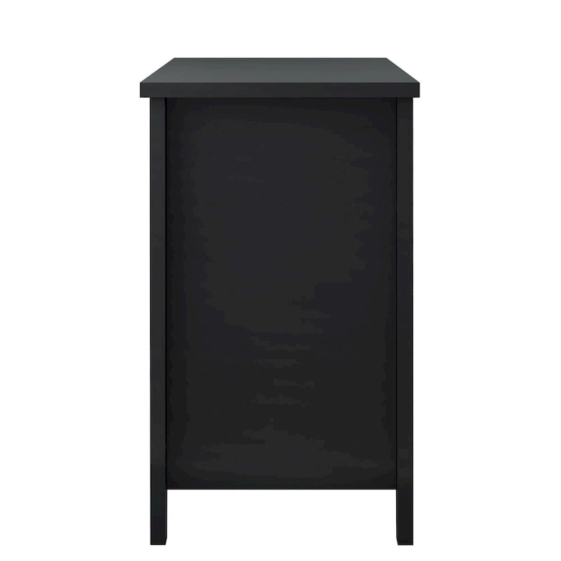 Antique Style 6-Drawer Double Dresser with Retro Shell Handle for Bedroom, Living Room