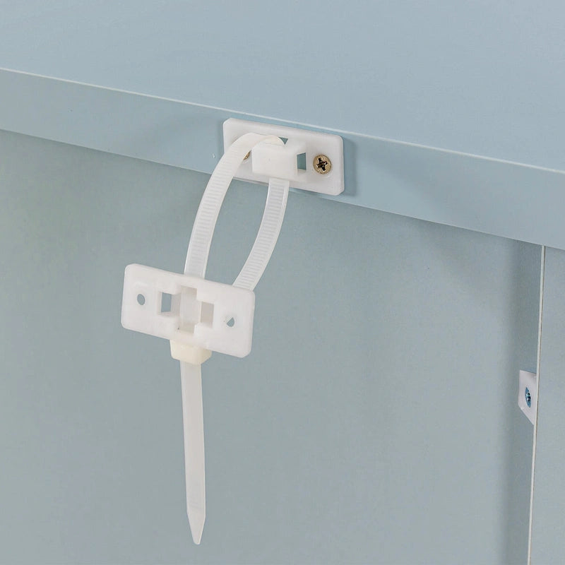 Antique Style 6-Drawer Double Dresser with Retro Shell Handle for Bedroom, Living Room