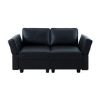 Modular Convertible Sectional Sofa Bed Sleeper Loveseat Couch