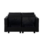 Modular Convertible Sectional Sofa Bed Sleeper Loveseat Couch