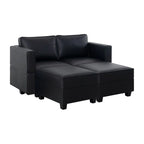 Modular Convertible Sectional Sofa Bed Sleeper Loveseat Couch