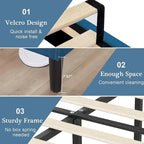 VECELO Upholstered Platform Bed Frame with Adjustable Headboard