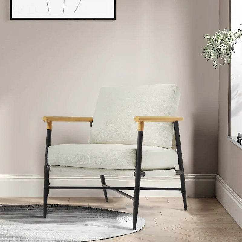 Upholstered Accent chair Club Chair for Living Room