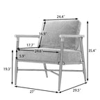 Upholstered Accent chair Club Chair for Living Room