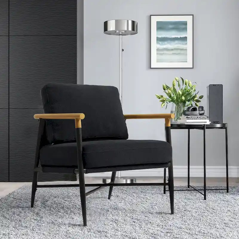 Upholstered Accent chair Club Chair for Living Room