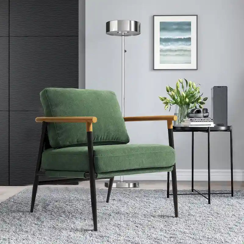 Upholstered Accent chair Club Chair for Living Room