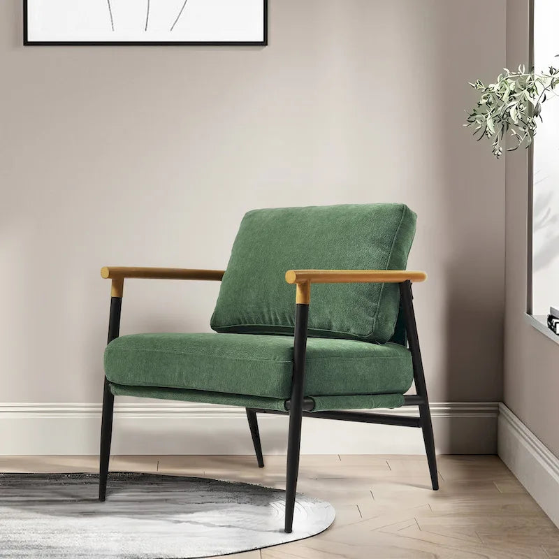 Upholstered Accent chair Club Chair for Living Room