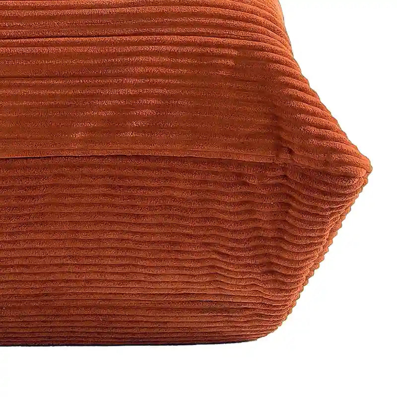 Moasis Bean Bag Chairs Single Sofa with Memory Foam,Lazy Floor Sofa for Adults & Kids