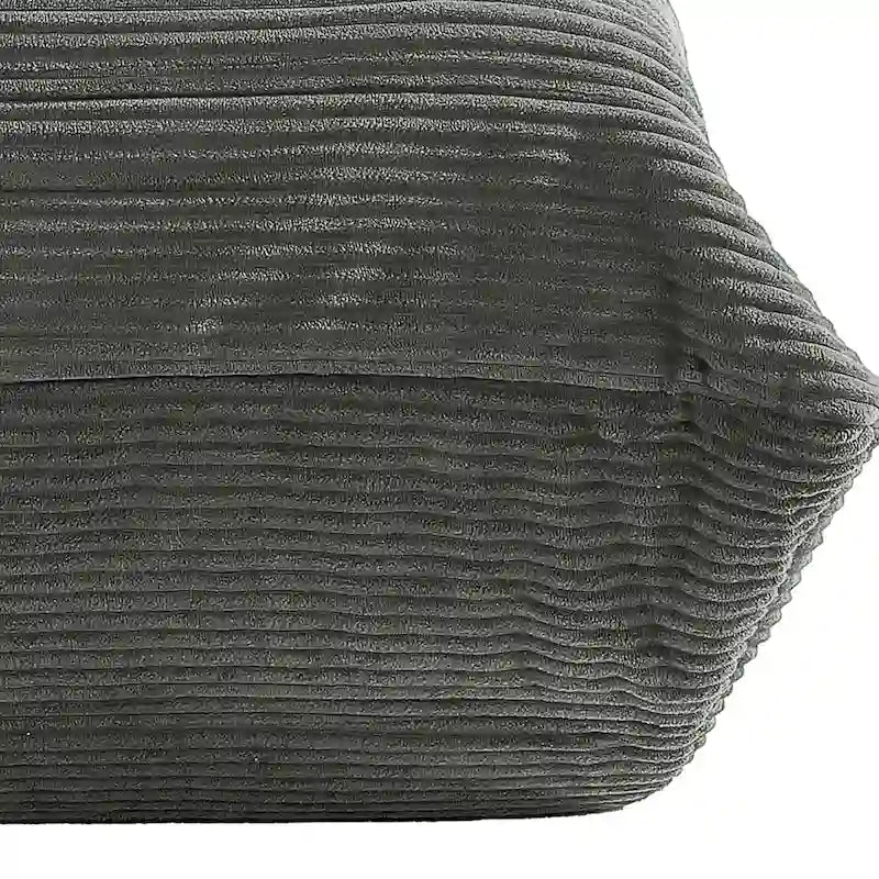 Moasis Bean Bag Chairs Single Sofa with Memory Foam,Lazy Floor Sofa for Adults & Kids