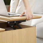 Chelsea Square Teagan Rattan Lift-Top Coffee Table with Storage - 42  x 17