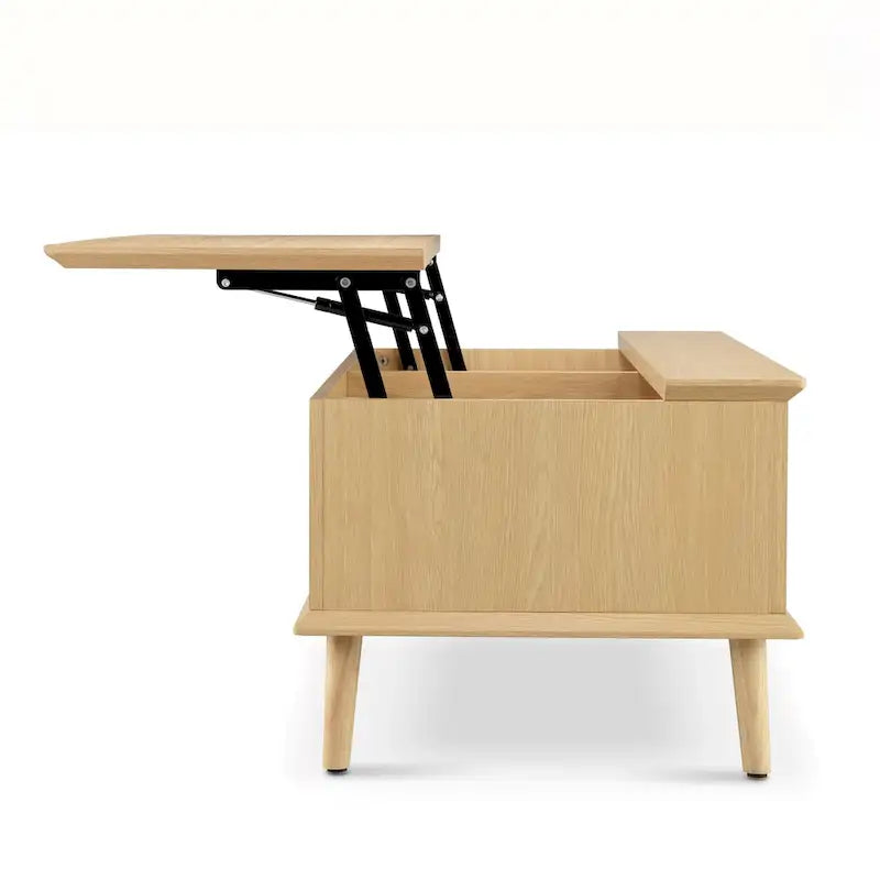 Chelsea Square Teagan Rattan Lift-Top Coffee Table with Storage - 42  x 17