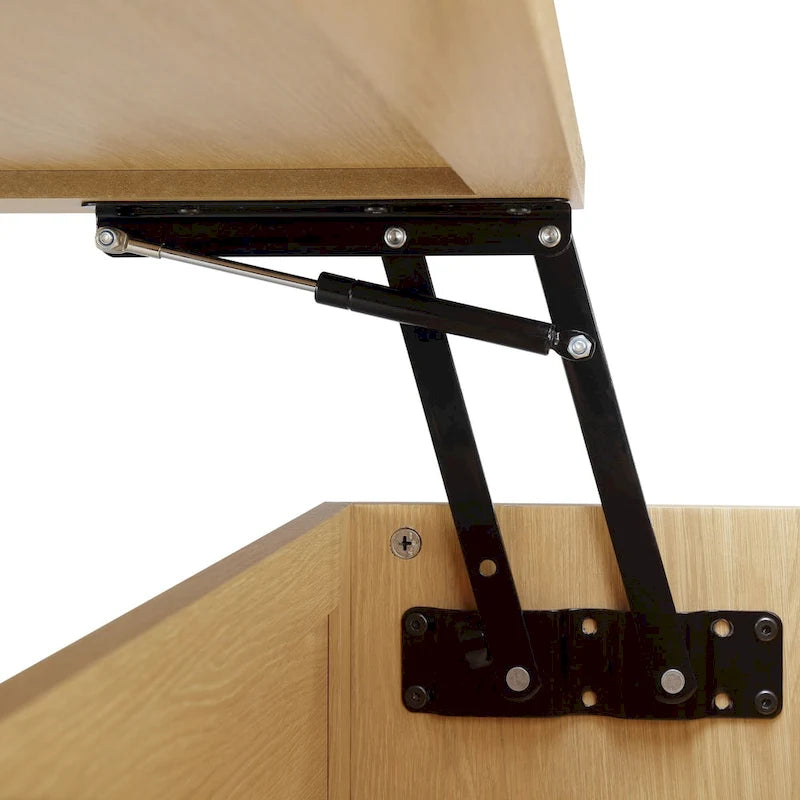 Chelsea Square Teagan Rattan Lift-Top Coffee Table with Storage - 42  x 17