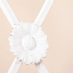 Inverhuron White Metal Hall Tree Coat Rack