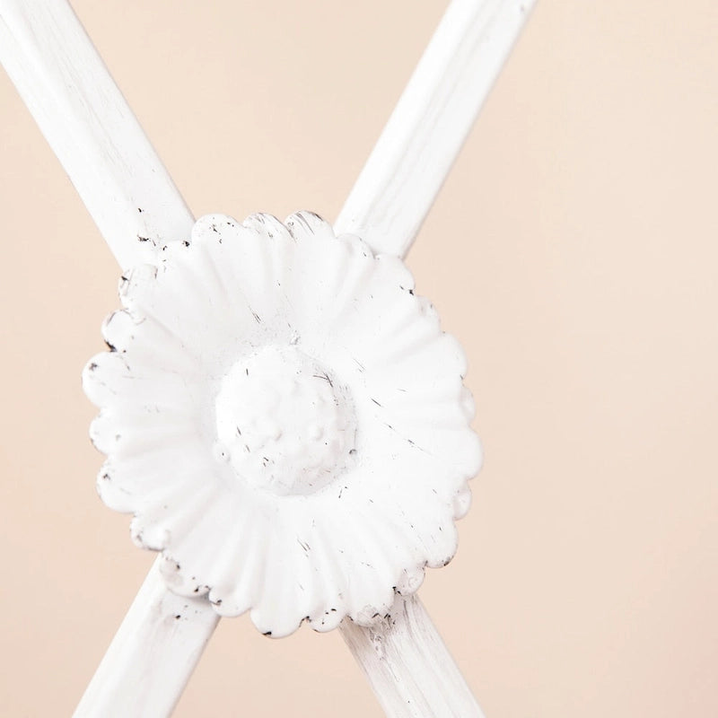 Inverhuron White Metal Hall Tree Coat Rack