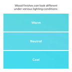 Plank and Beam Mid Century Modern Wood Square Bench