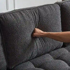 3-Seater Golden Tripod Legs Indoor Modular Sofa