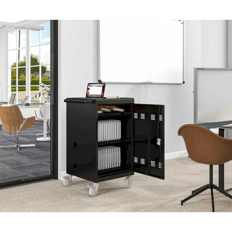 Mobile Charging Cart and Cabinet