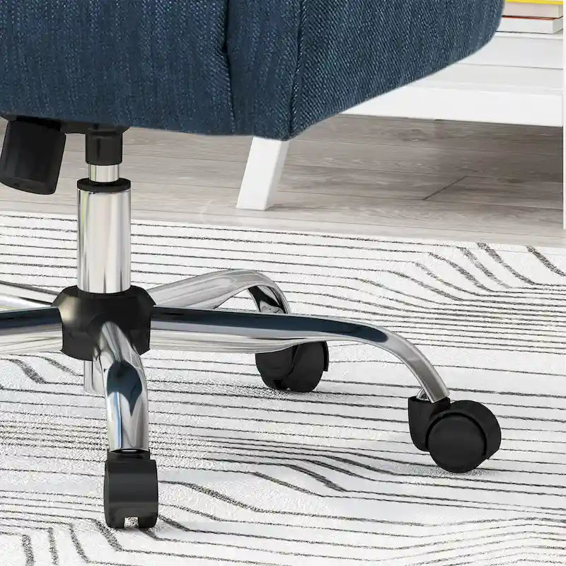 Barbour Upholstered Swivel Office Chair by Christopher Knight Home - N/A