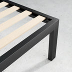 Priage by ZINUS 18-inch High Black Metal Platform Bed Frame