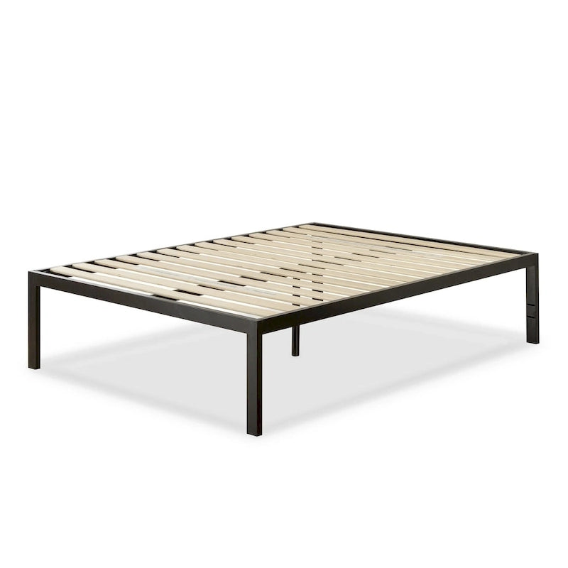 Priage by ZINUS 18-inch High Black Metal Platform Bed Frame