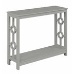 Convenience Concepts Ring Console Table with Shelf