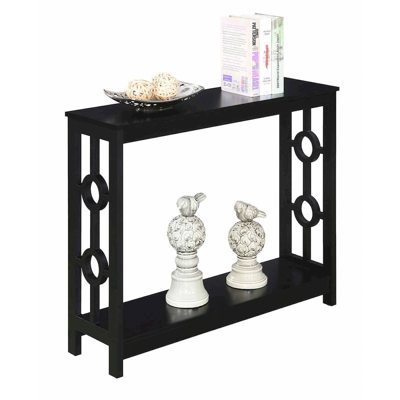 Convenience Concepts Ring Console Table with Shelf
