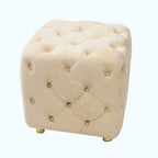 Soft Foot Stool,Dressing Makeup Chair,Upholstered Ottoman