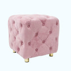 Soft Foot Stool,Dressing Makeup Chair,Upholstered Ottoman