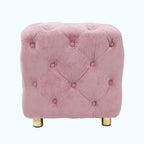 Soft Foot Stool,Dressing Makeup Chair,Upholstered Ottoman