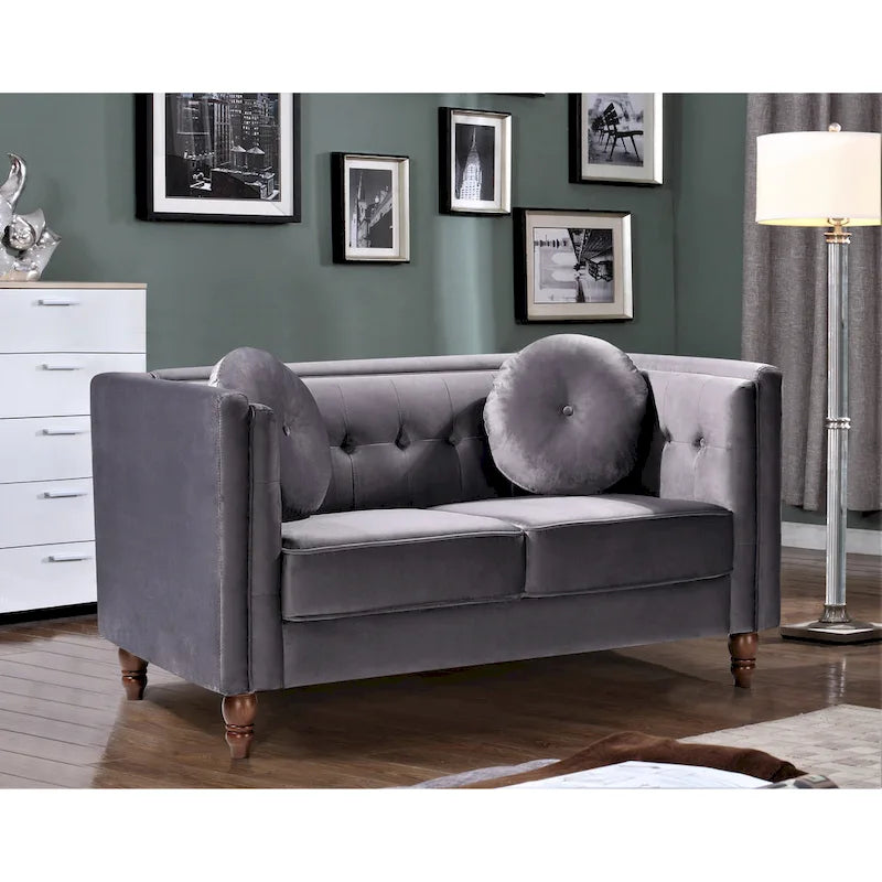 Angie Classic Kittleson Chesterfield Loveseat