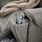 Signature Design by Ashley Starbot Gray 3-Piece Power Reclining Sofa - 101 W x 42 D x 42 H