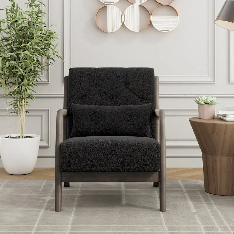 Corvus Zelda Lounge Accent Chair with Arms