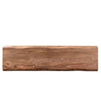 Handmade 50  Sheesham Wood Live Edge Bench (India) - 50  x 16  x 18