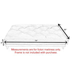 Twin Size Ivory Futon Mattress