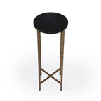 Nigella Granite Cross Legs Side Table