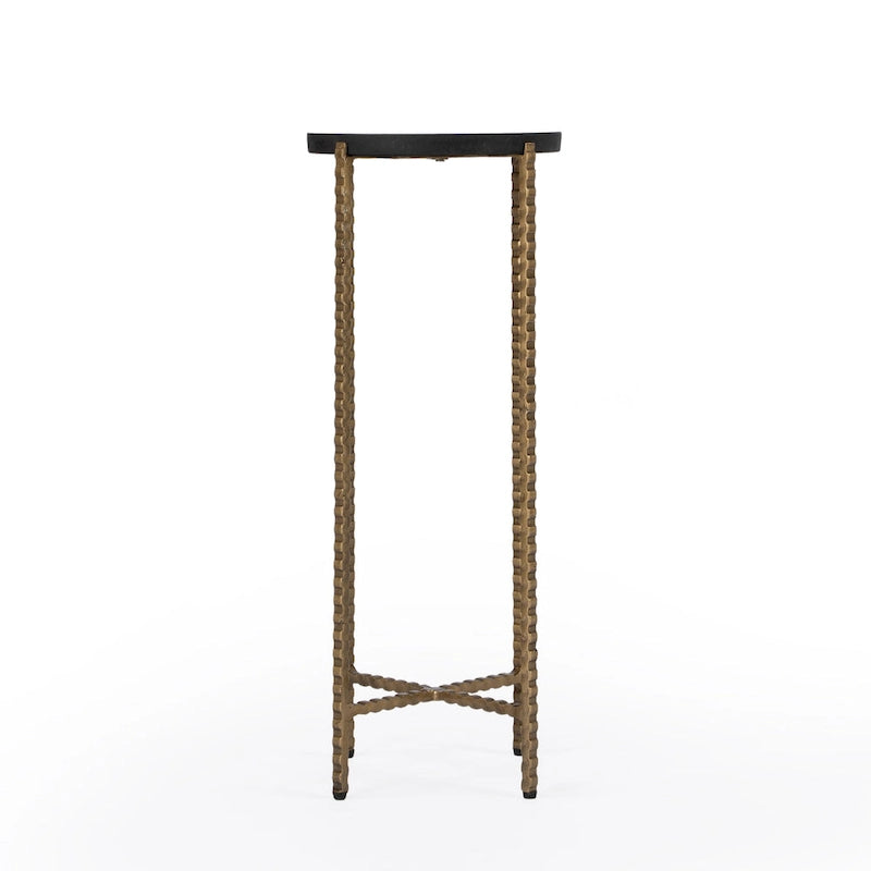 Nigella Granite Cross Legs Side Table