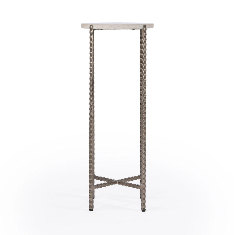 Nigella Granite Cross Legs Side Table