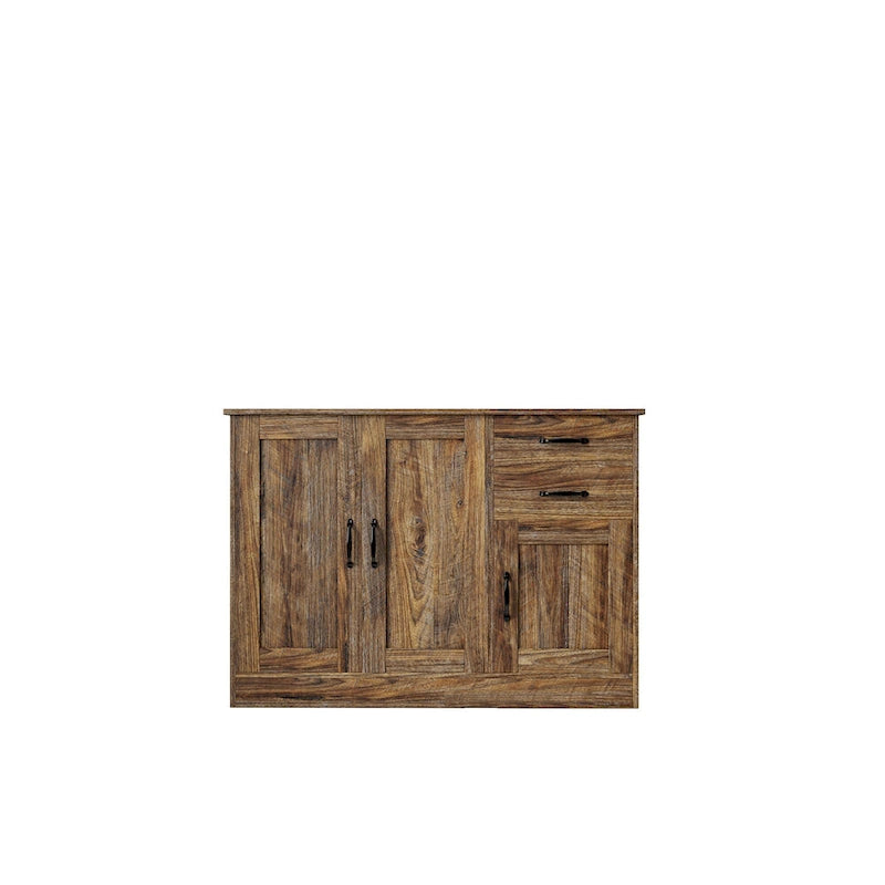 Modern Wood Buffet Sideboard with 2 doors&1 Storage and 2drawers -Entryway Serving Storage Cabinet Doors-Dining Room Console