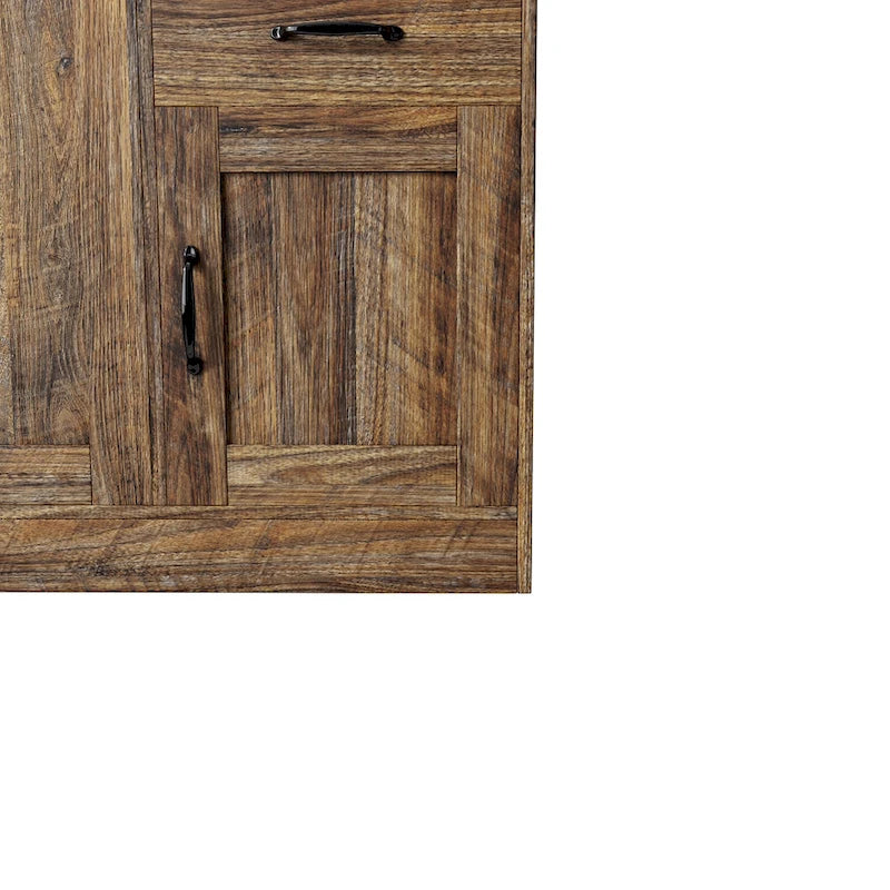 Modern Wood Buffet Sideboard with 2 doors&1 Storage and 2drawers -Entryway Serving Storage Cabinet Doors-Dining Room Console