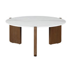 Somette Helida Sintered Stone Top Cocktail Table