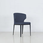 Cabo Mid-century Modern Faux Leather Wingback Dining Chair