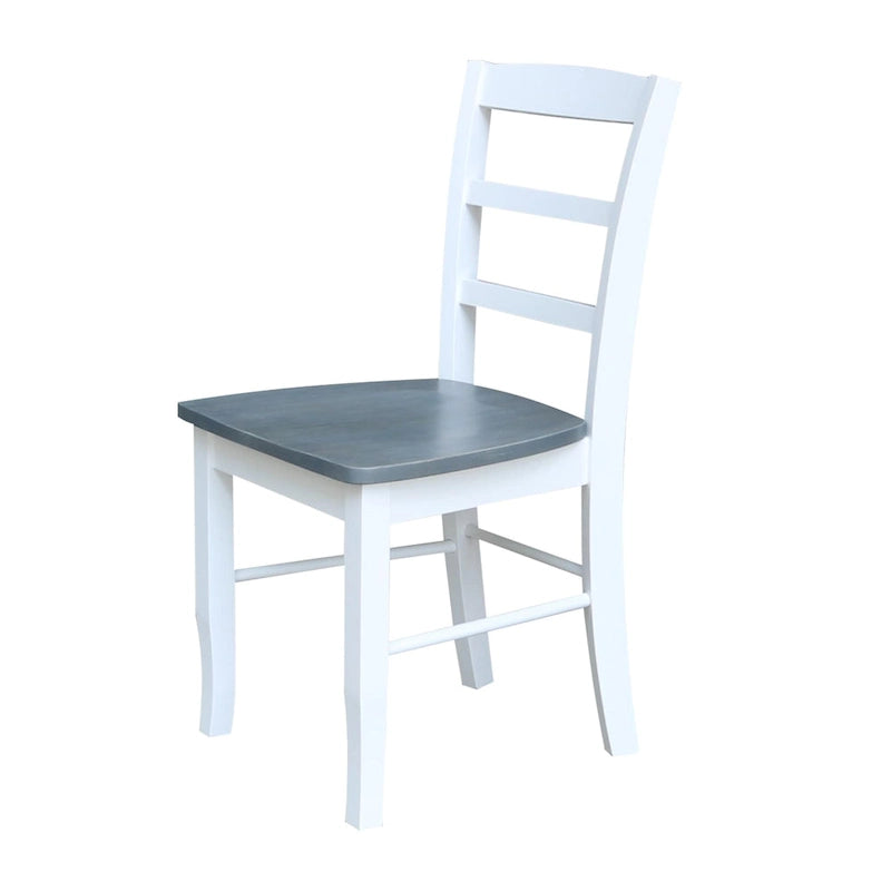 36  Round Extension Dining Table With 4 Madrid Chairs