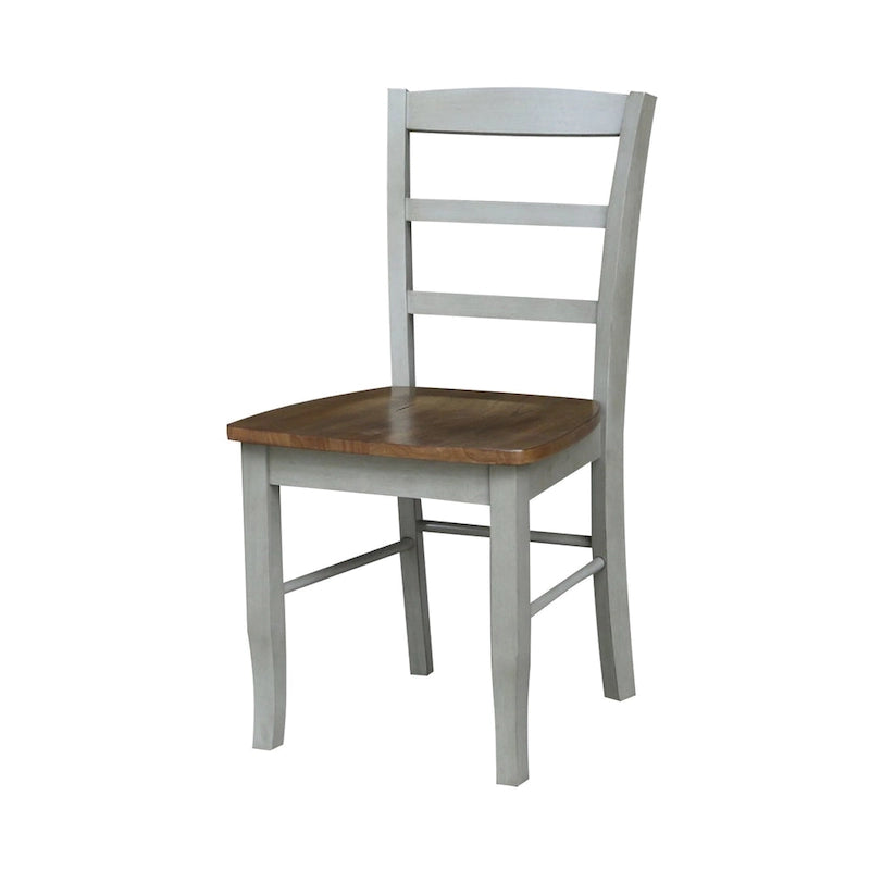 36  Round Extension Dining Table With 4 Madrid Chairs
