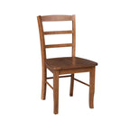 36  Round Extension Dining Table With 4 Madrid Chairs